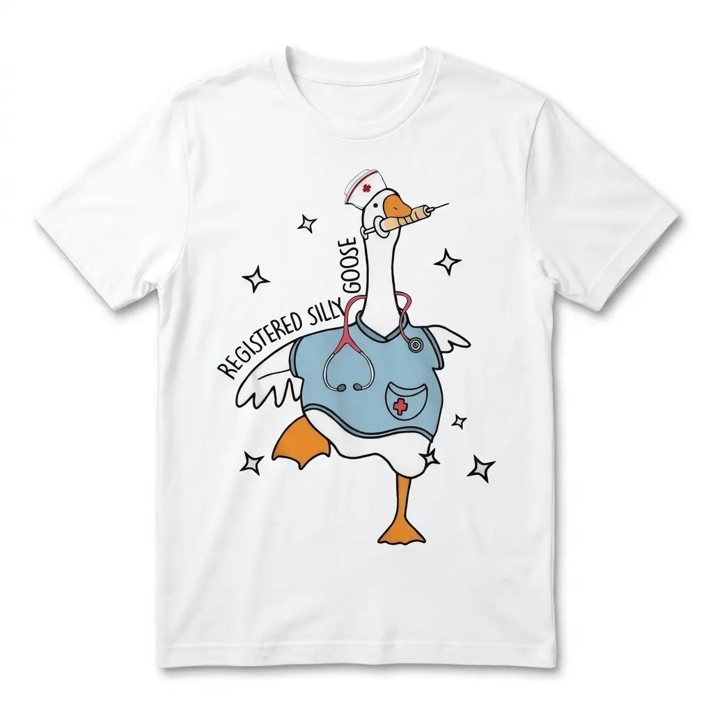 registered silly goose funny nurse shirt.jpg