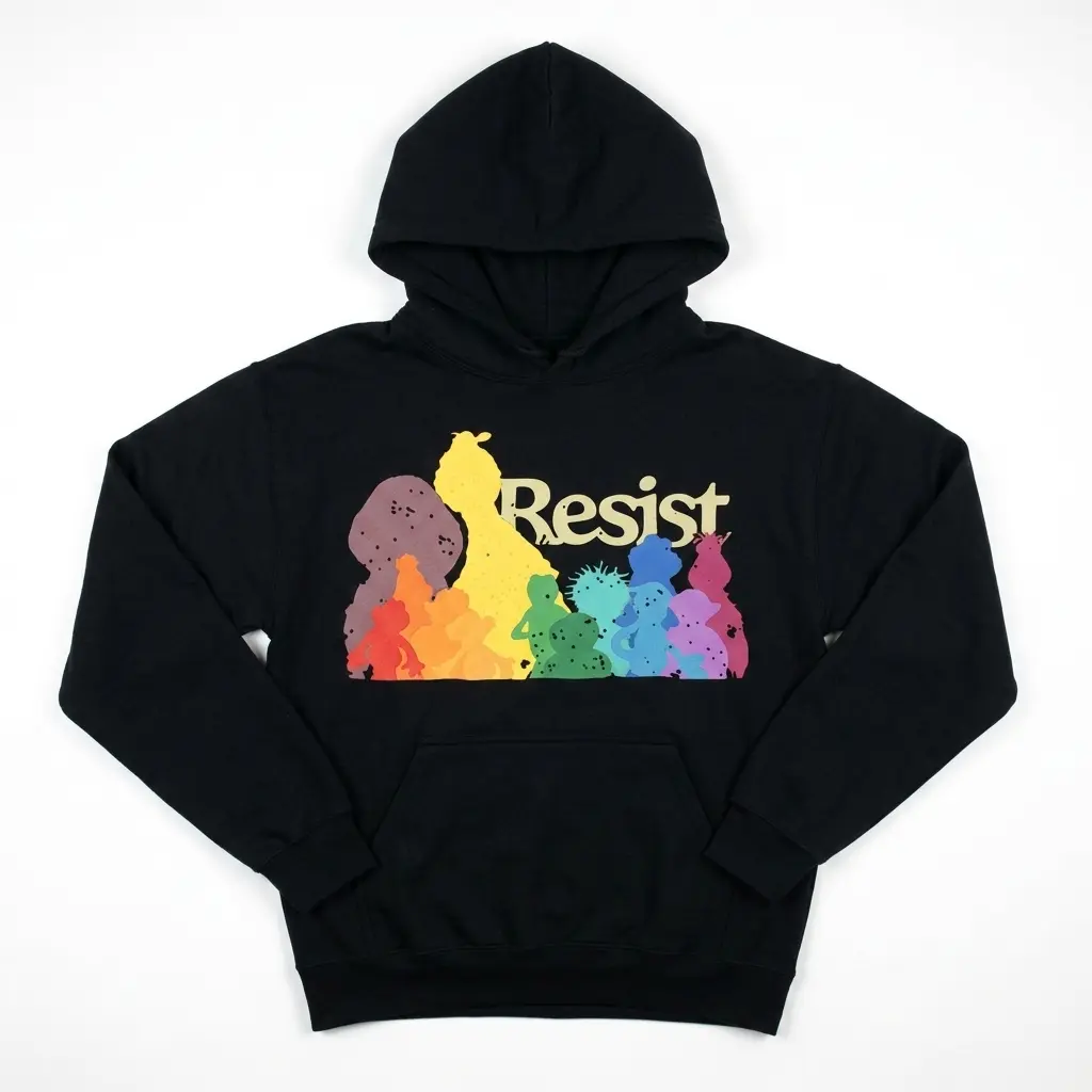 Resist Retro Silhouette Graphic T-Shirt 2 resist retro silhouette graphic t shirt 1.jpg