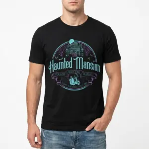 Retro Haunted Mansion Foolish Mortals T-Shirt 8 retro haunted mansion foolish mortals t shirt 2.jpg