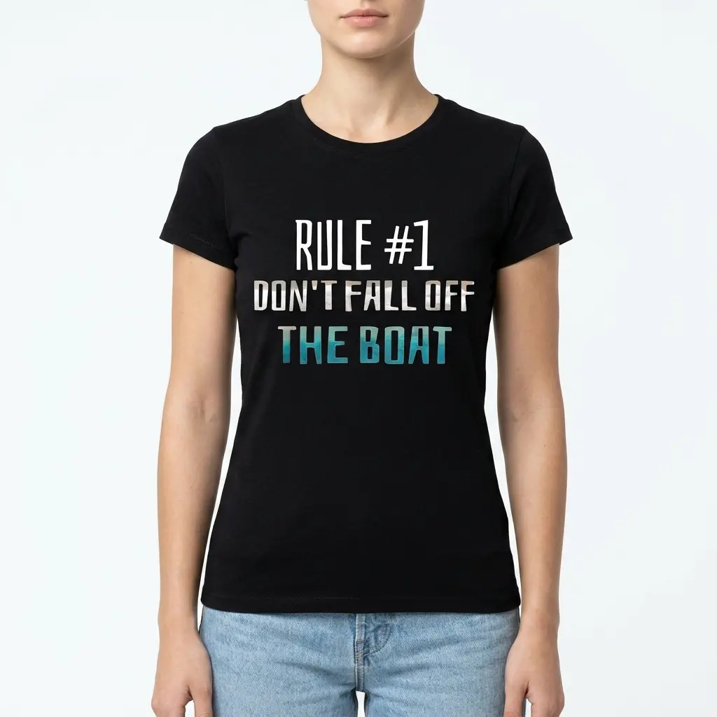 Rule Number One Boating T-Shirt 4 rule number one boating t shirt 3.jpg