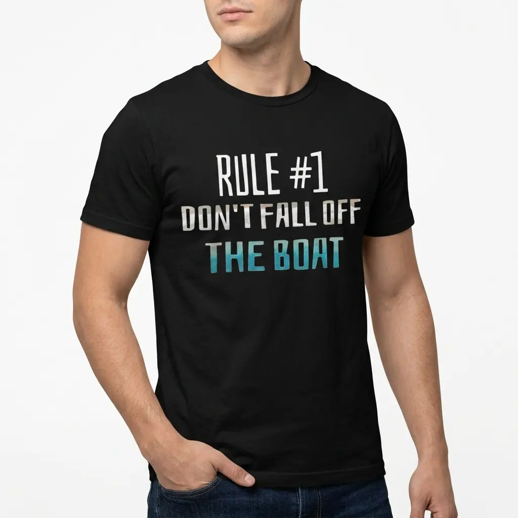 Rule Number One Boating T-Shirt 5 rule number one boating t shirt 4.jpg