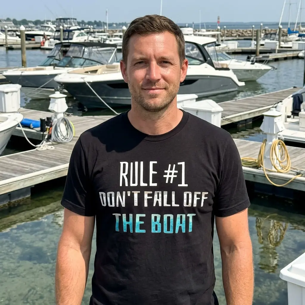 Rule Number One Boating T-Shirt 6 rule number one boating t shirt 5.jpg