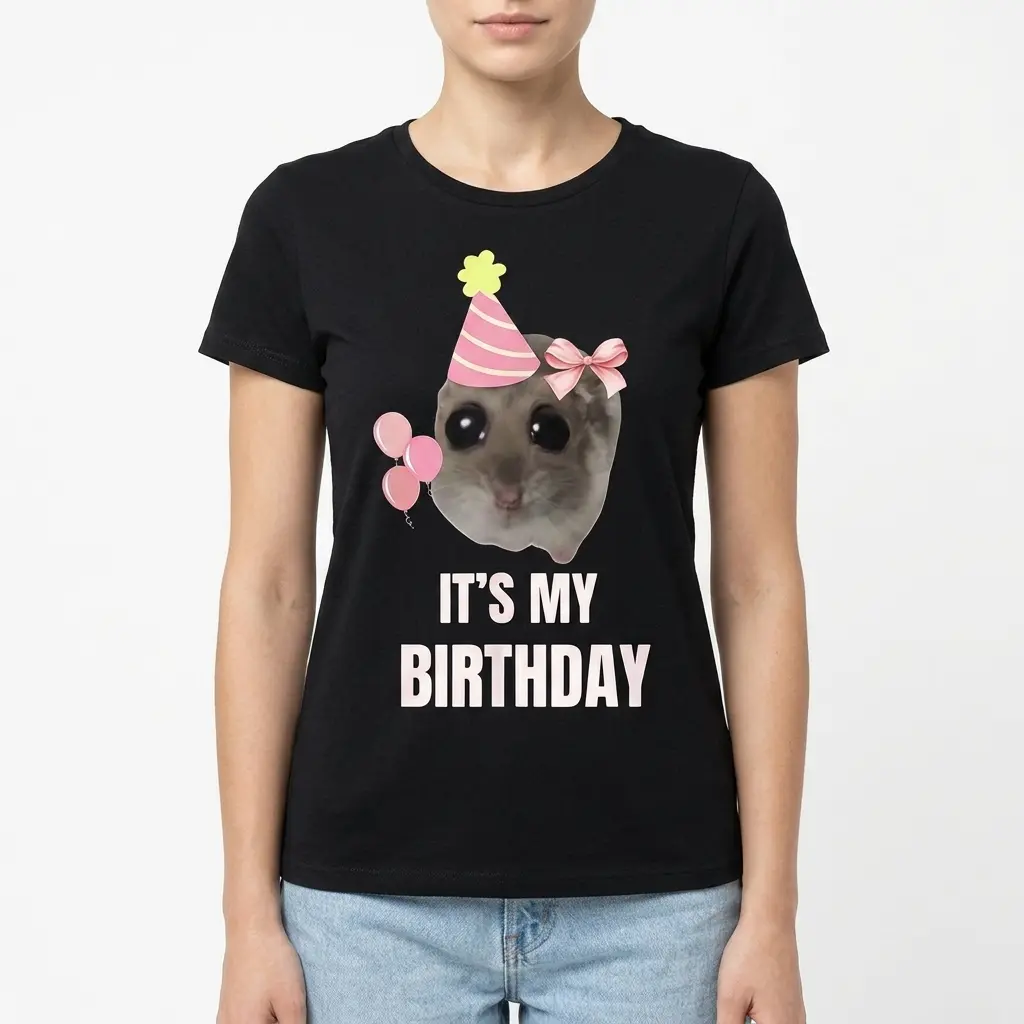 Sad Hamster It's My Birthday T-Shirt 4 sad hamster its my birthday t shirt 3.jpg