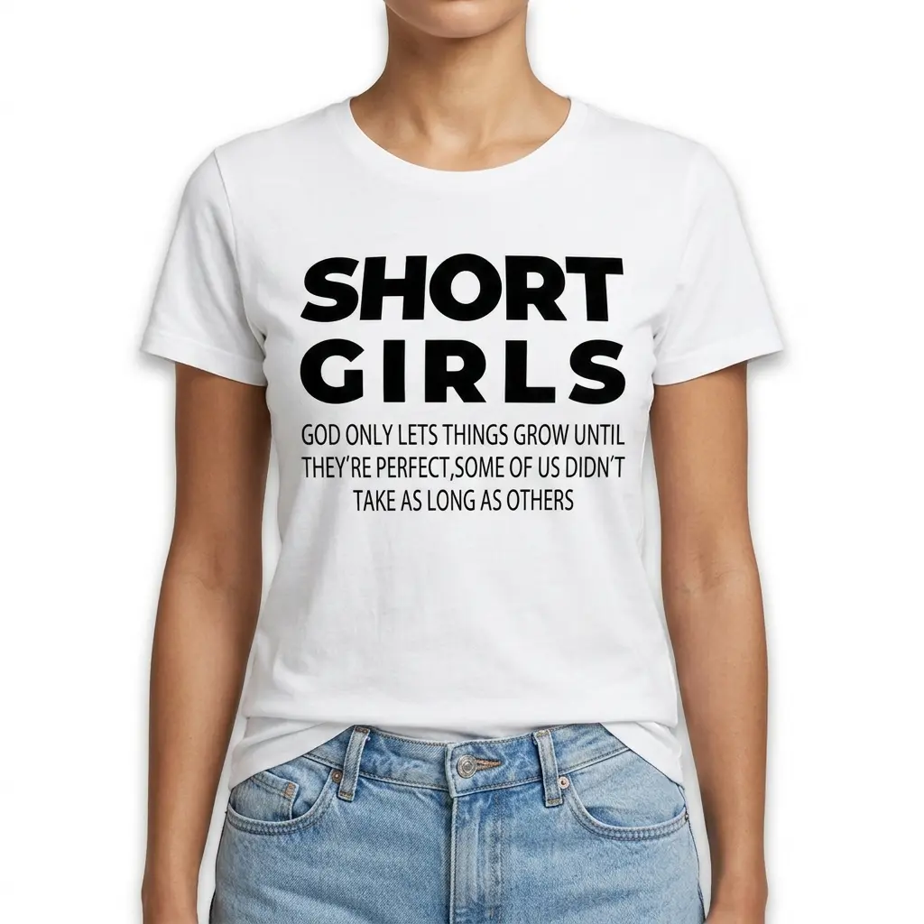 Short Girls Funny Sarcastic T-Shirt 4 short girls funny sarcastic t shirt 3.jpg