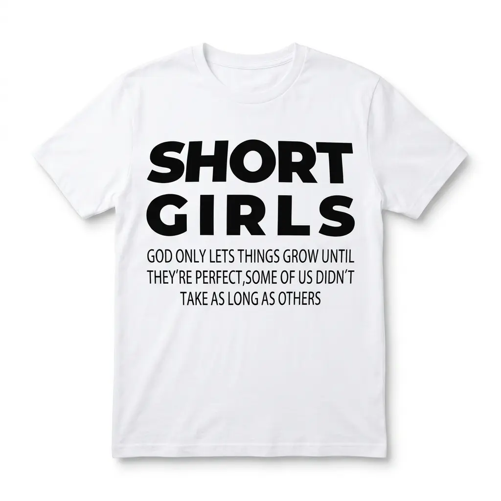 Short Girls Funny Sarcastic T-Shirt 1 short girls funny sarcastic t shirt.jpg