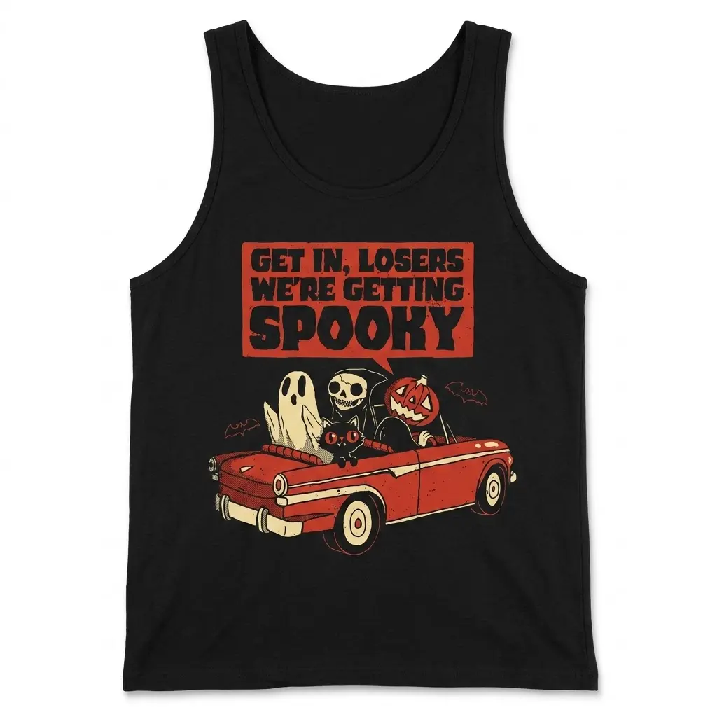 Spooky Car Ride Halloween T-Shirt 3 spooky car ride halloween t shirt 2.jpg
