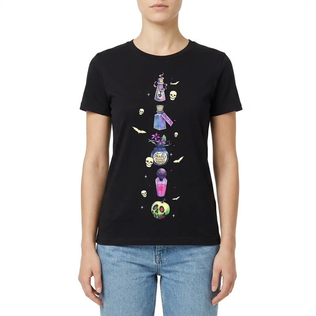 spooky potion bottles poison apple t shirt 3.jpg
