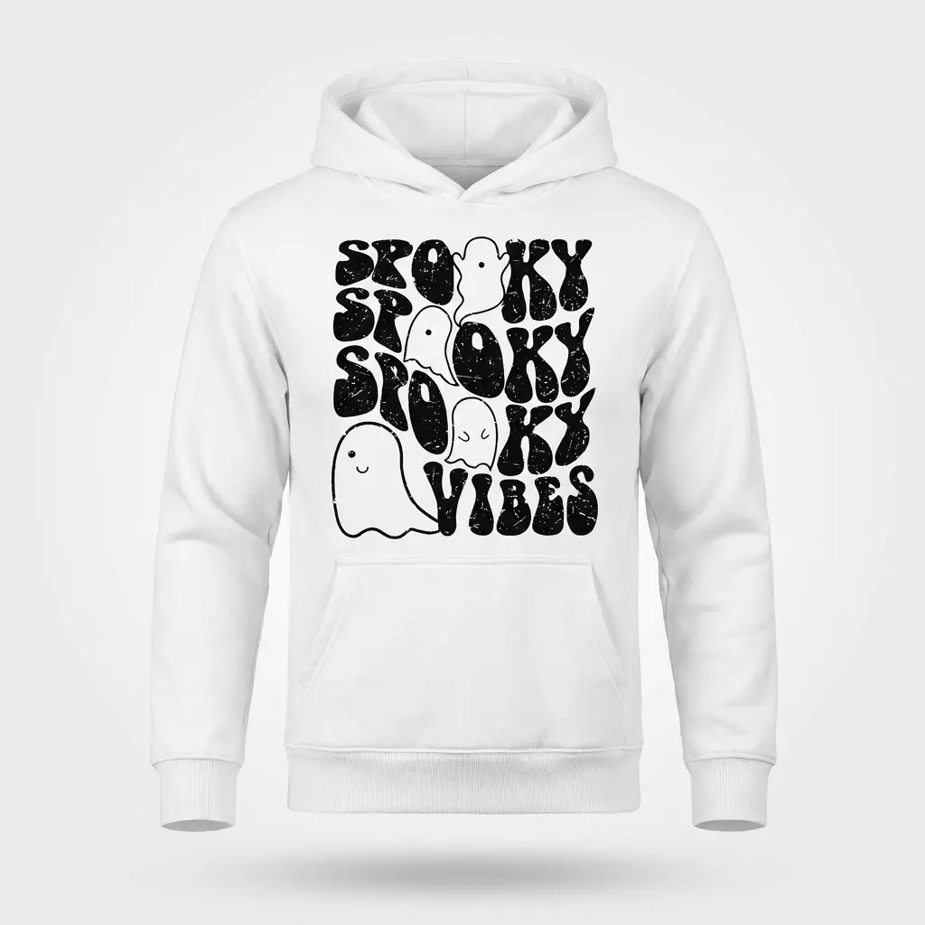 Spooky Vibes Halloween Ghost T-Shirt 2 spooky vibes halloween ghost t shirt 1.jpg