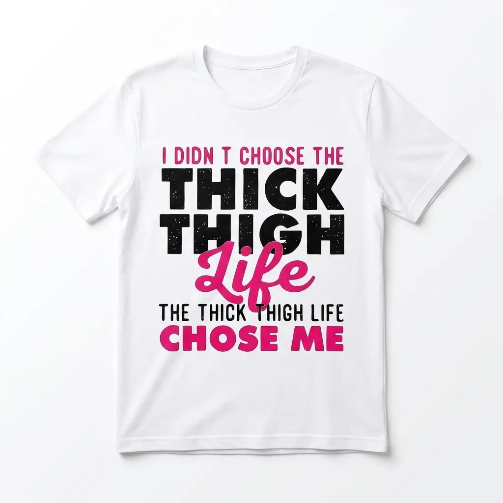 Thick Thigh Life Funny Graphic T-Shirt 1 thick thigh life funny graphic t shirt.jpg