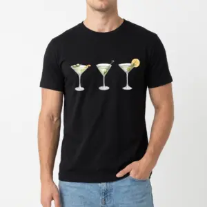 Three Martini Glasses T-Shirt 8 three martini glasses t shirt 2.jpg