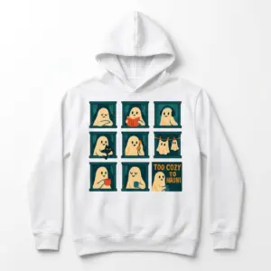 Too Cozy To Haunt Cute Ghost Graphic Tee 7 too cozy to haunt cute ghost graphic tee 1.jpg