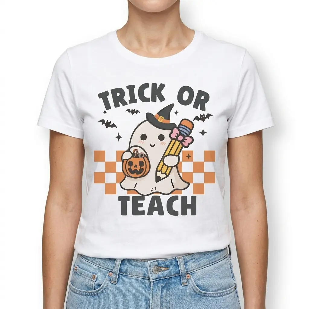 trick or teach cute ghost teacher t shirt 3.jpg