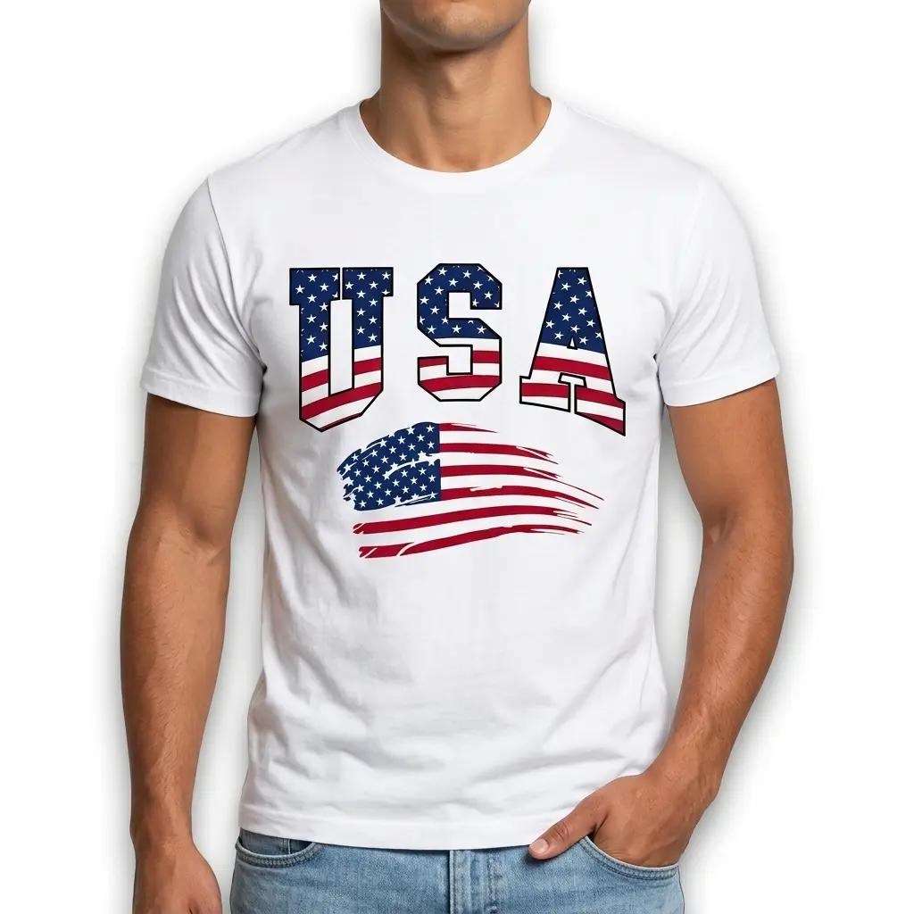 USA Flag Graphic Patriotic T-Shirt 3 usa flag graphic patriotic t shirt 2.jpg