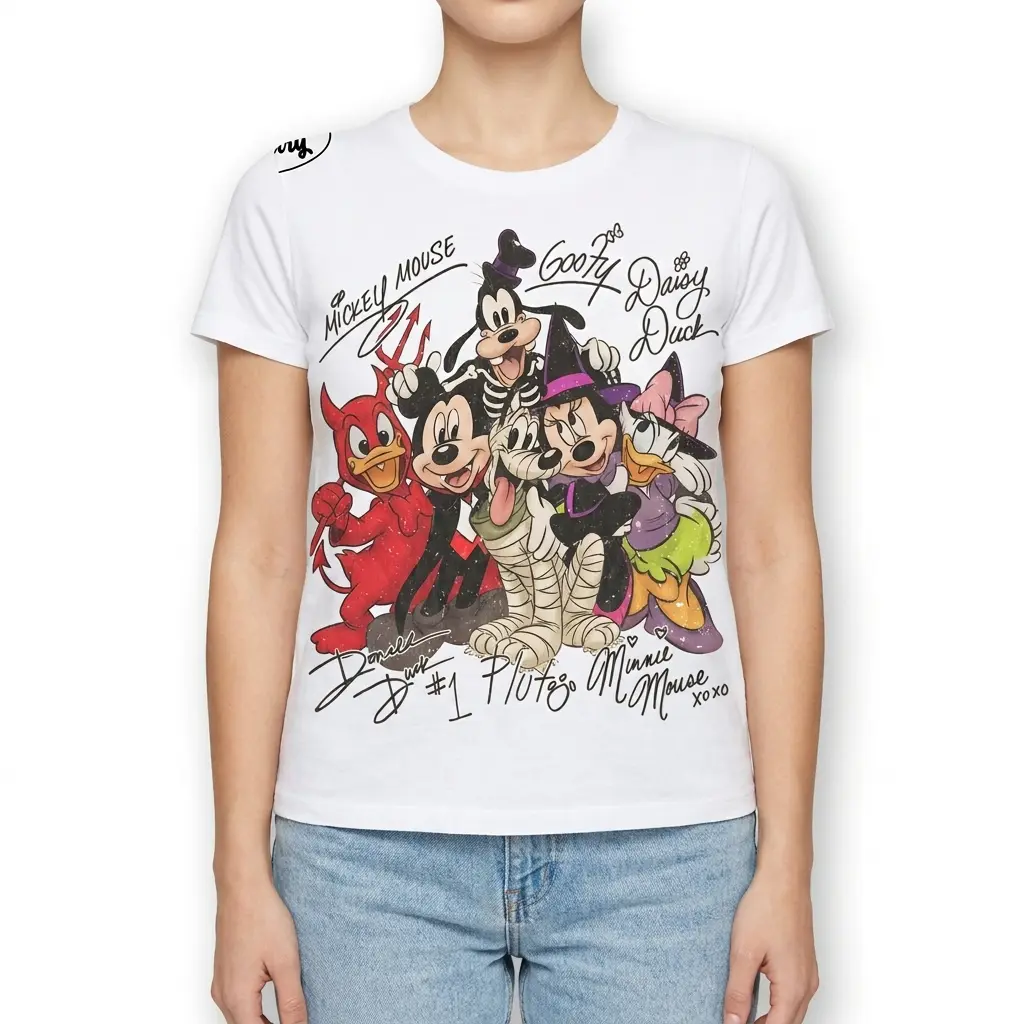 Vintage Disney Halloween Characters T-Shirt 4 vintage disney halloween characters t shirt 3.jpg