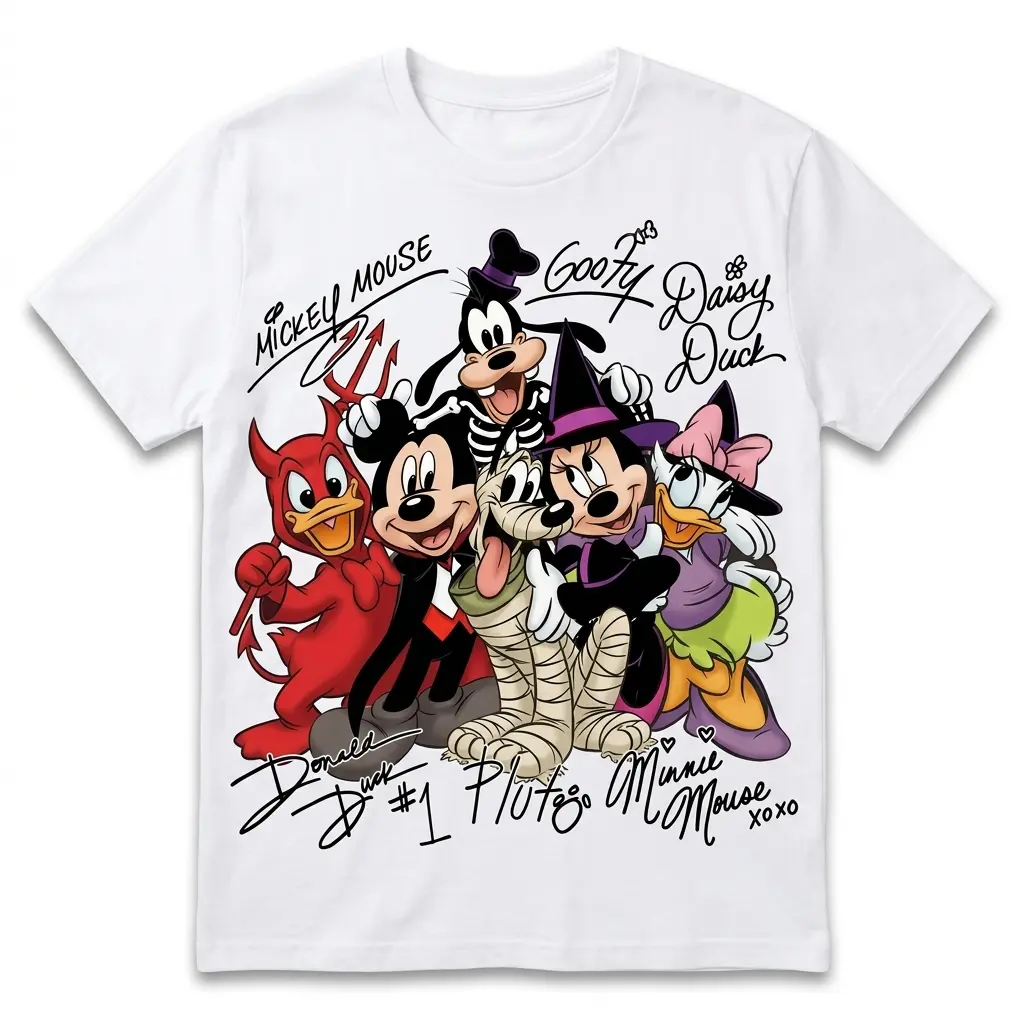 Vintage Disney Halloween Characters T-Shirt 1 vintage disney halloween characters t shirt.jpg