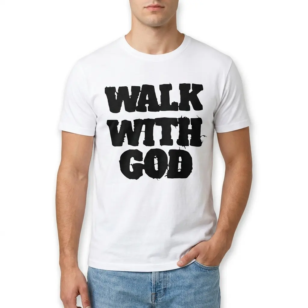 Walk With God Christian Graphic Tee 3 walk with god christian graphic tee 2.jpg