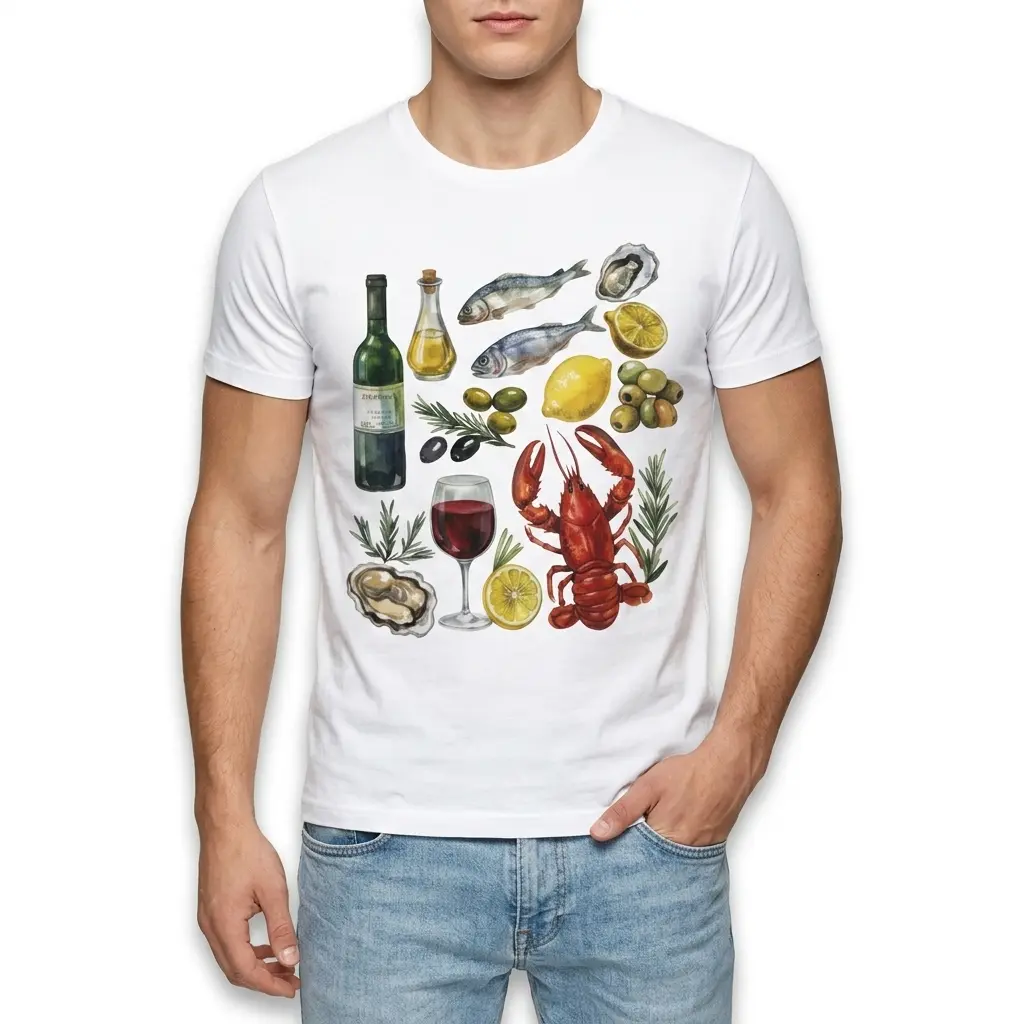 watercolor seafood and wine t shirt 2.jpg