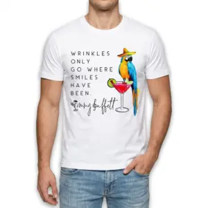 Wrinkles Only Go Where Smiles Have Been T-Shirt 8 wrinkles only go where smiles have been t shirt 2.jpg