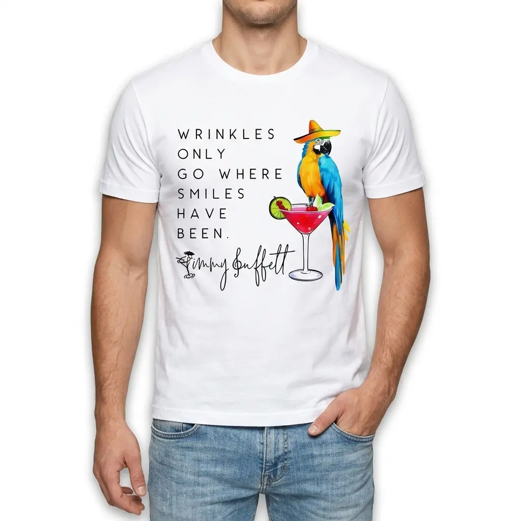 Wrinkles Only Go Where Smiles Have Been T-Shirt 3 wrinkles only go where smiles have been t shirt 2.jpg
