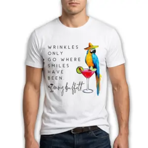 Wrinkles Only Go Where Smiles Have Been T-Shirt 10 wrinkles only go where smiles have been t shirt 4.jpg