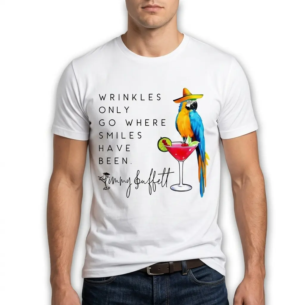 Wrinkles Only Go Where Smiles Have Been T-Shirt 5 wrinkles only go where smiles have been t shirt 4.jpg