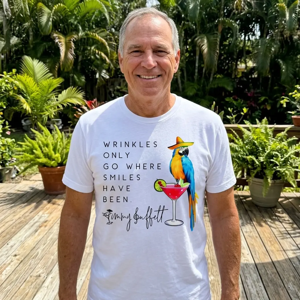 Wrinkles Only Go Where Smiles Have Been T-Shirt 6 wrinkles only go where smiles have been t shirt 5.jpg