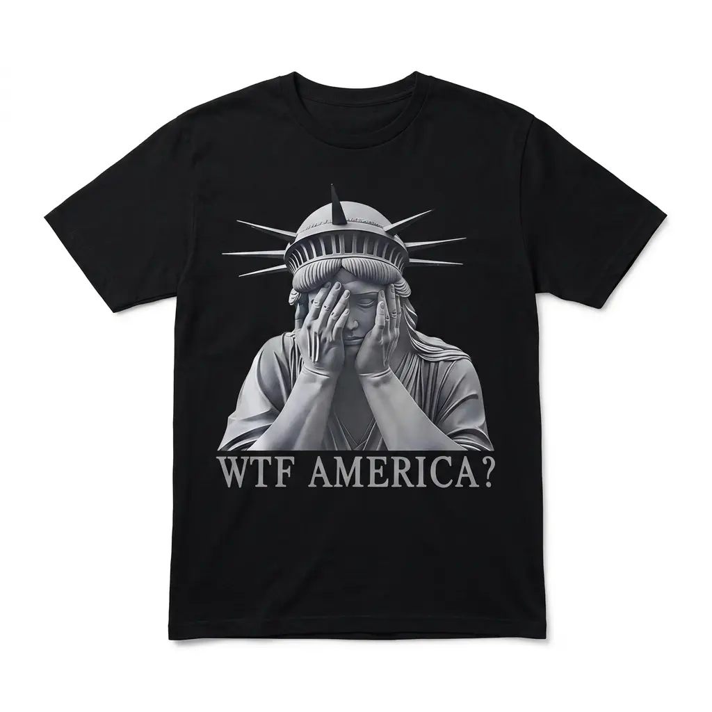 WTF America Statue of Liberty T-Shirt 1 wtf america statue of liberty t shirt.jpg