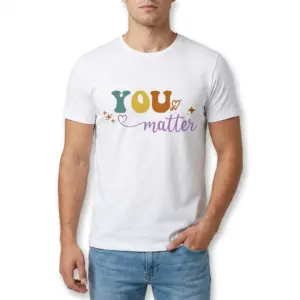 You Matter Retro Mental Health T-Shirt 8 you matter retro mental health t shirt 2.jpg