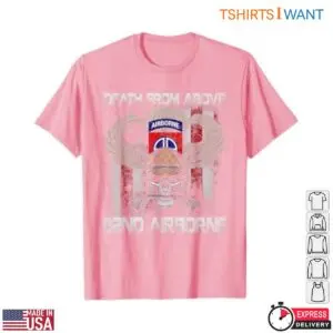 82nd Airborne Division T-Shirts - 'Death From Above' Military Graphic Tee 10 82nd Airborne T Shirt Death From Above Design 5 1.jpg