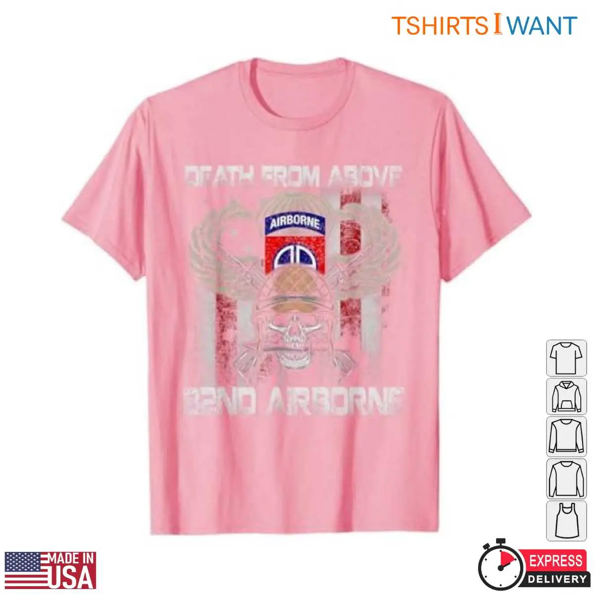 82nd Airborne T Shirt Death From Above Design 5 1.jpg