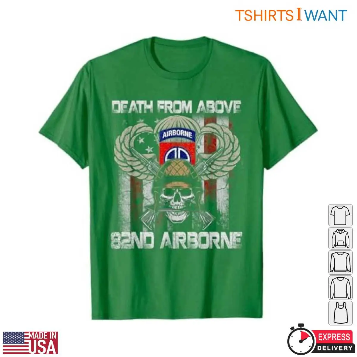 82nd Airborne T Shirt Death From Above Design 6 1.jpg