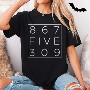 867-5309 T-shirt – Retro Funny Number Song Reference Tee 11 867 5309 T shirt E28093 Retro Funny Number Song Reference Tee 5.jpg