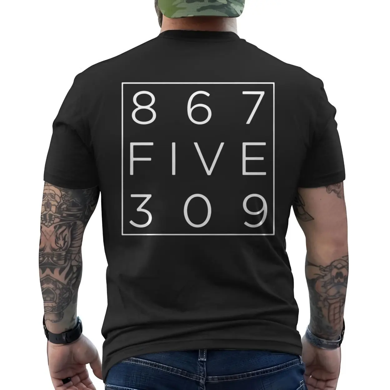 867 5309 T shirt E28093 Retro Funny Number Song Reference Tee 6.jpg