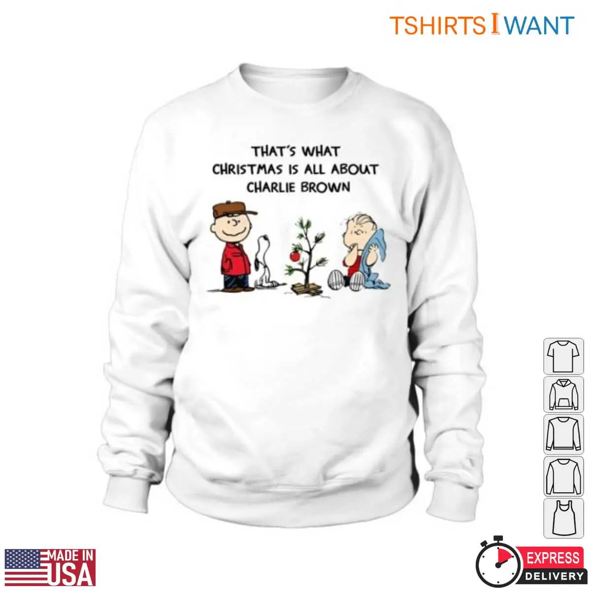 A Charlie Brown Christmas Tree Holiday Tee 2 1.jpg