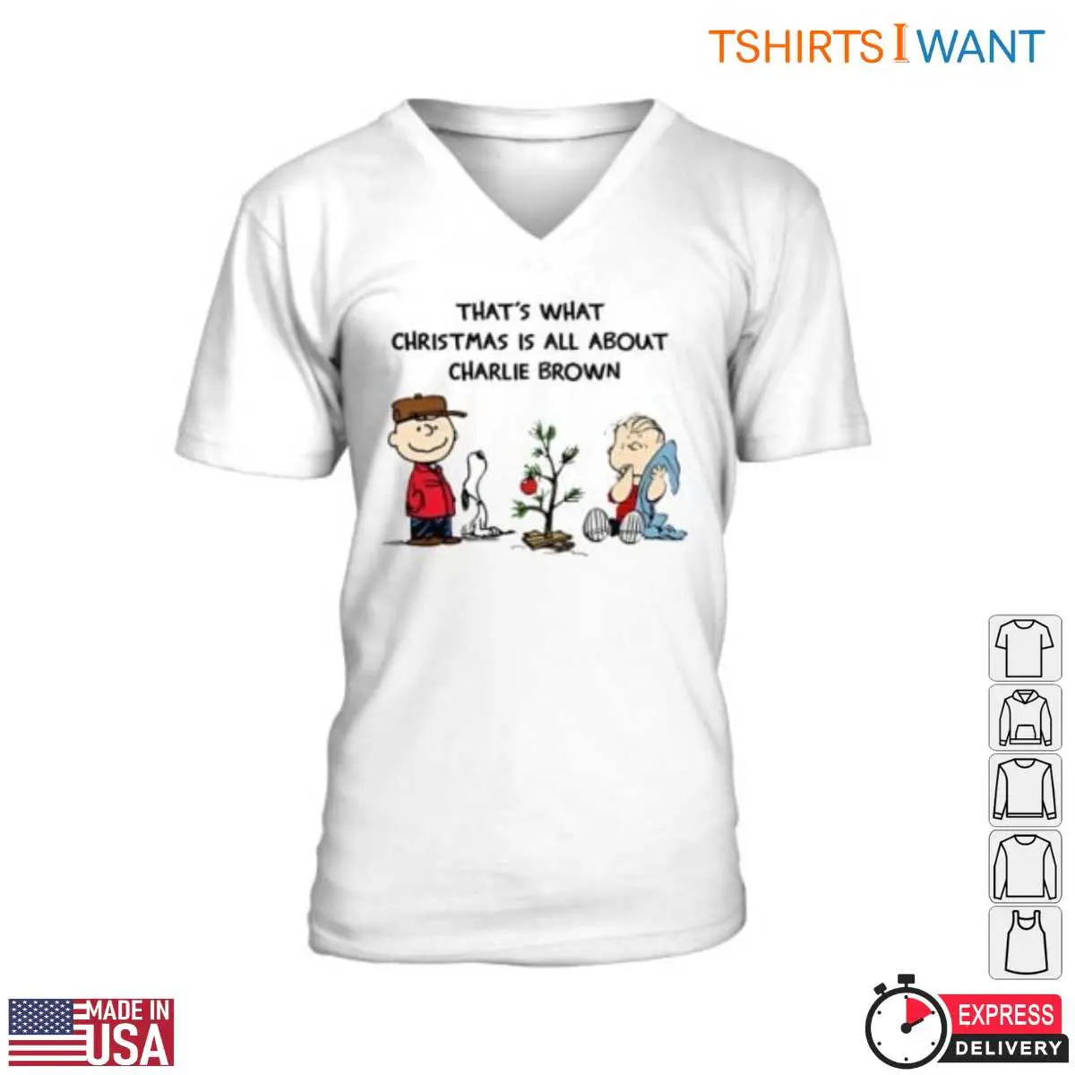 A Charlie Brown Christmas Tree Holiday Tee 3 1.jpg
