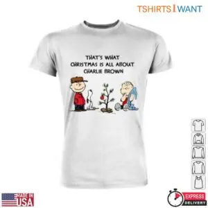 A Charlie Brown Christmas Tree T-Shirt - Peanuts Gang Holiday Graphic Tee 9 A Charlie Brown Christmas Tree Holiday Tee 4 1.jpg