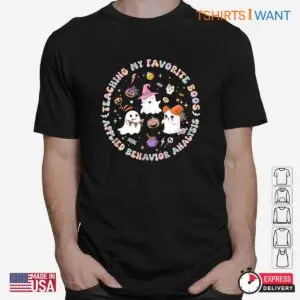 ABA Halloween Costume: ABA BCBA RBT Behavior Analyst Ghost Halloween Shirt 6 ABA Halloween Costume Behavior Analyst Ghost Tee 2 1.jpg