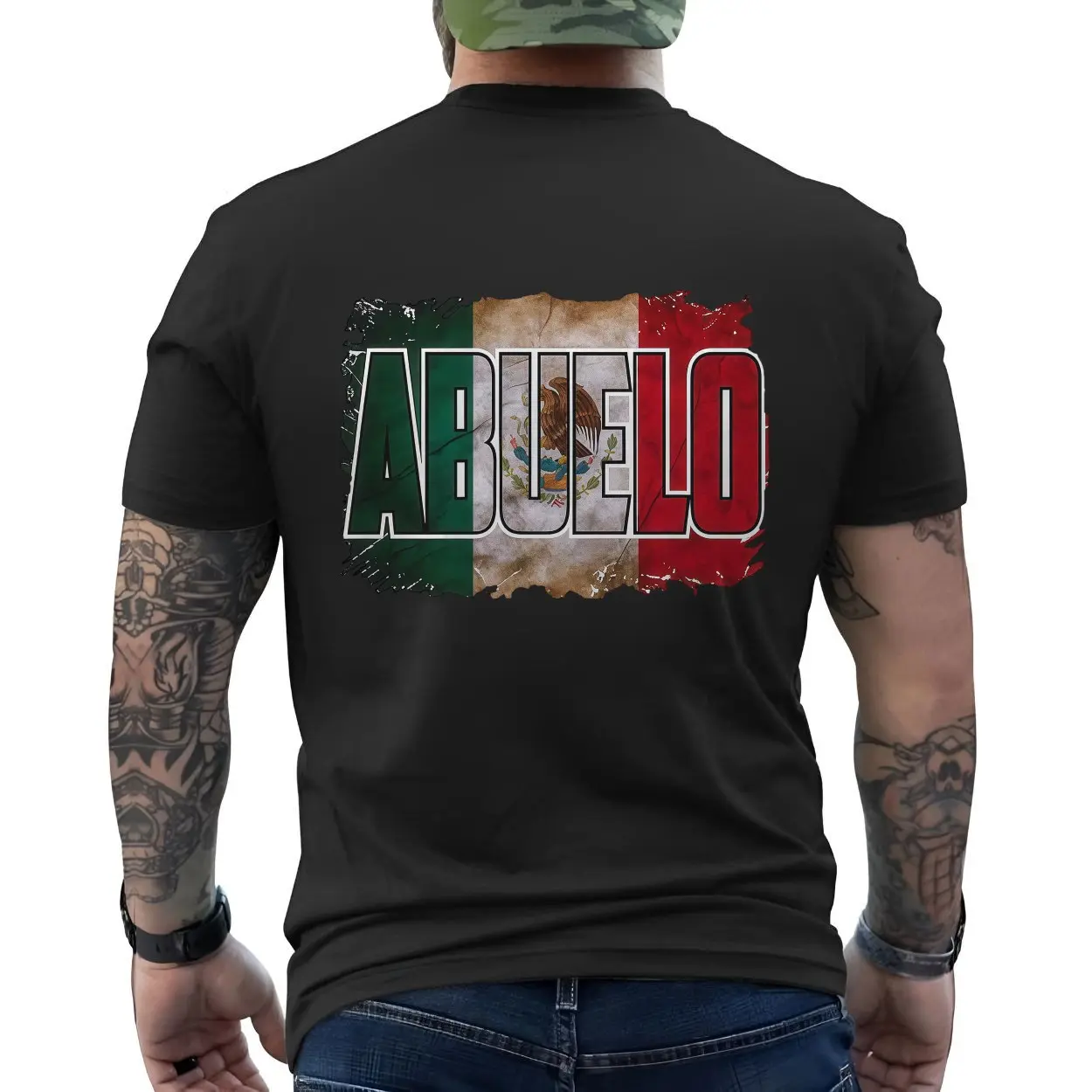 Abuelo Mexican Flag Grunge Style Grandpa T-Shirt 6 Abuelo Mexican Flag Grunge Style Grandpa T Shirt 6 1.jpg