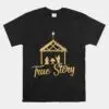 Advent Nativity Scene Shirt - True Story Christmas Religious Design 12 Advent Nativity Scene True Story Shirt 1 1.jpg