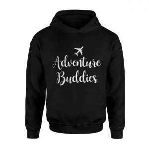 Adventure Buddies Travel T Shirt with Airplane Graphic 2 1.jpg