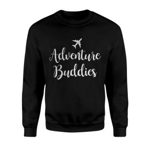 Adventure Buddies Travel T Shirt with Airplane Graphic 3 1.jpg