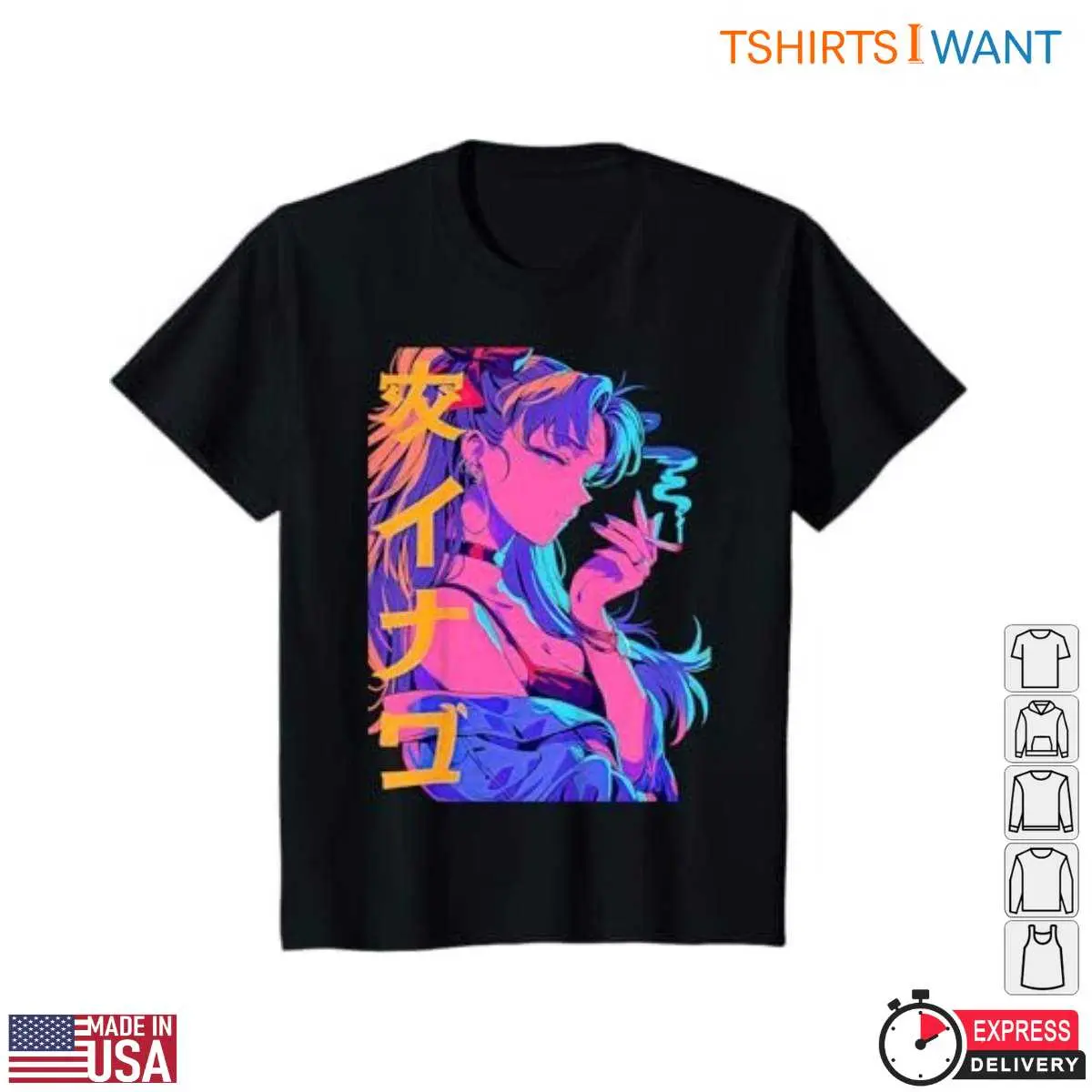 Aesthetic Anime Girl Shadowed Love T Shirt 1 1.jpg
