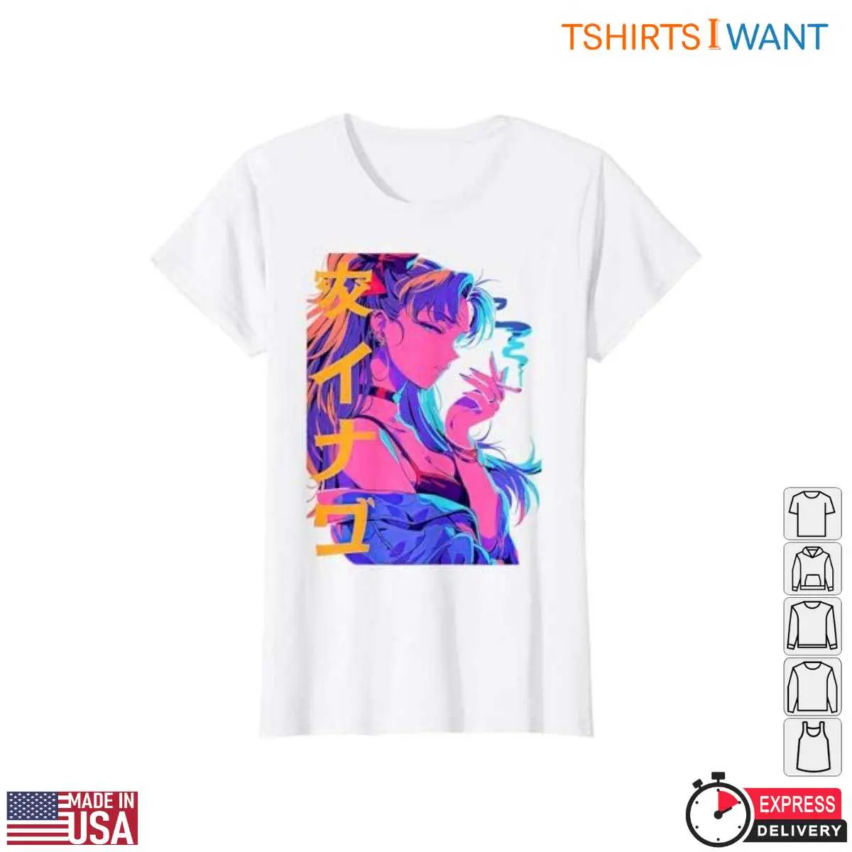 Aesthetic Anime Girl Shadowed Love T Shirt 3 1.jpg