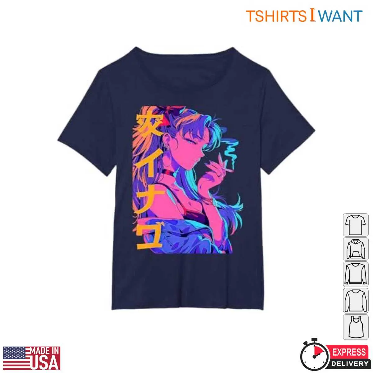 Aesthetic Anime Girl Shadowed Love T Shirt 6 1.jpg