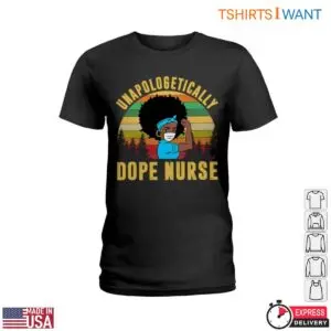 Afro Nurse T-Shirt - Unapologetically Dope Nurse Graphic Tee 7 Afro Nurse T Shirt Dope Nurse 2 1.jpg
