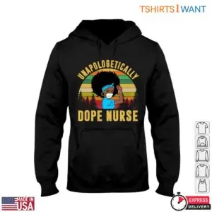 Afro Nurse T-Shirt - Unapologetically Dope Nurse Graphic Tee 9 Afro Nurse T Shirt Dope Nurse 4 1.jpg