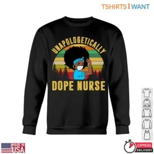 Afro Nurse T-Shirt - Unapologetically Dope Nurse Graphic Tee 10 Afro Nurse T Shirt Dope Nurse 5 1.jpg
