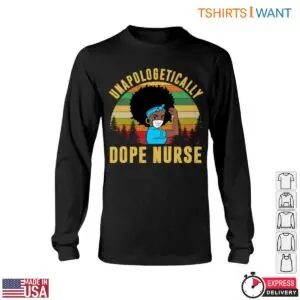 Afro Nurse T-Shirt - Unapologetically Dope Nurse Graphic Tee 11 Afro Nurse T Shirt Dope Nurse 6 1.jpg