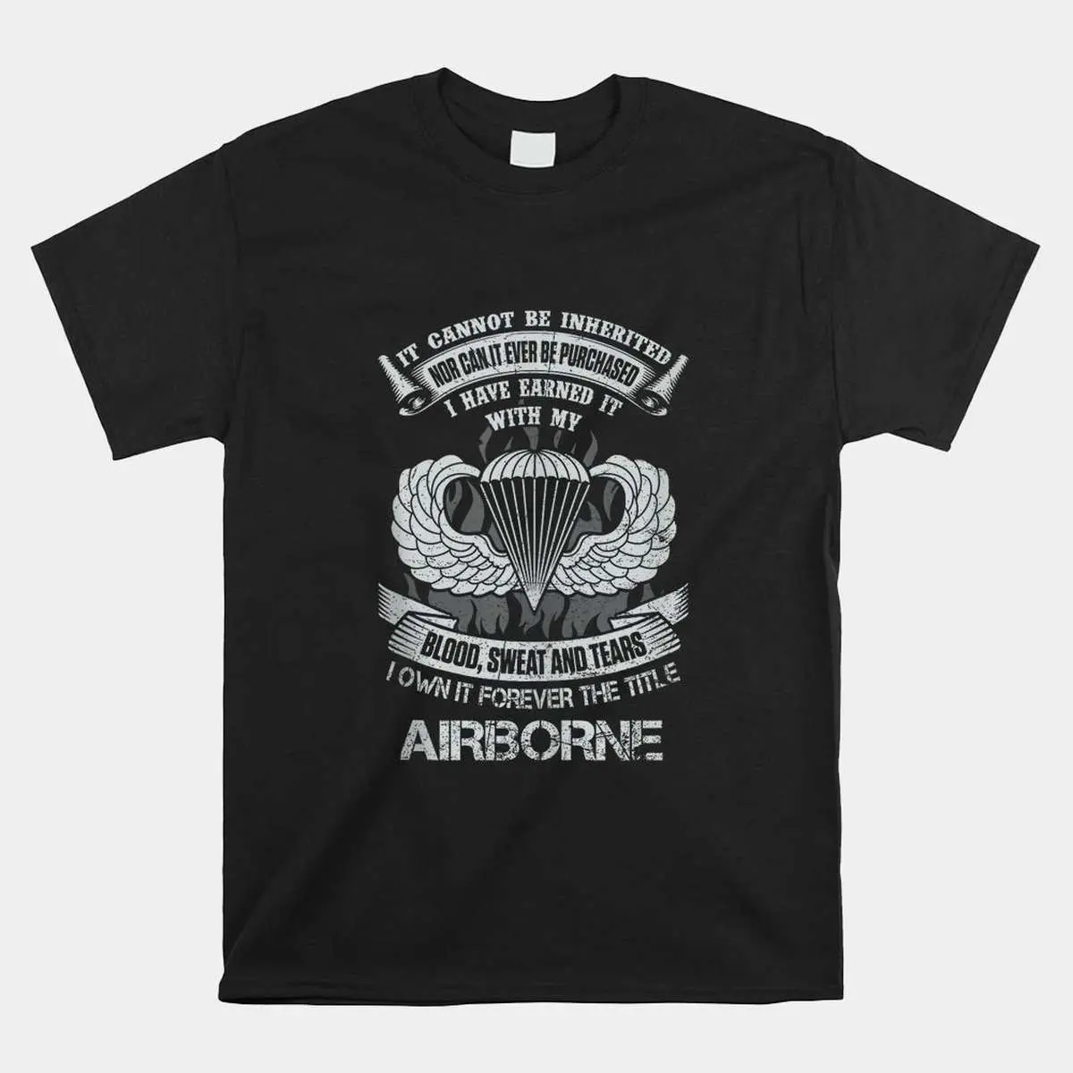 Airborne Paratrooper US Veteran T-Shirt 10 Airborne Paratrooper US Veteran T Shirt 1