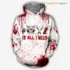 All I Need Is Love Horror Weapons Hoodie - Spooky Season Halloween 3D Printed Apparel 8 All I Need Is Love Horror Weapons Halloween 3D Hoodie 1 1.jpg